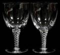 071320 STUART ENGLISH CRYSTAL GOBLETS SET OF SEVEN