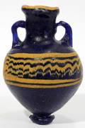 061351 EASTERN MEDITERRANEAN STYLE GLASS VESSEL H 3