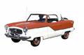 1956 Red  White Nash Metropolitan Hardtop Car