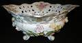 042311 PORCELAIN CENTERPIECE BOWL H 6 L 14
