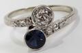 041326 SAPPHIRE  DIAMOND RING