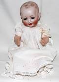 090335 HERTEL SCHWAB  CO BISQUE DOLL ONE H 13