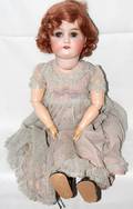 090319 CM BERGMANN BISQUE HEAD DOLL H 22