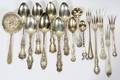 081324 STERLING SILVER SPOON  FORK COLLECTION 15 PC