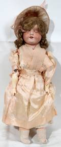 080267 ARMAND MARSEILLE BISQUE HEAD DOLL C 1880