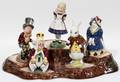 071350 BESWICK ALICE IN WONDERLAND SERIES ON STAND