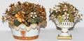 061401 GORHAM METAL FLORAL ARRANGEMENTS TWO H 6