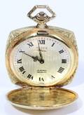 060300 GOLD FILLED POCKET WATCH MEYER INCABLOC