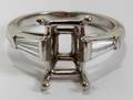 052305 PLATINUM RING SETTING