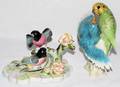 051393 STAFFORDSHIRE  GOEBEL PORCELAIN GROUP OF BIRDS