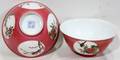 042353 CHINESE PORCELAIN BOWLS H 2 34 DIA 5 12