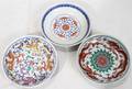 042347 CHINESE PORCELAIN DISHES THREE DIA 7 12