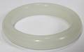 041348 CHINESE WHITE JADE BANGLE BRACELET