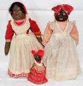 090355 BLACK AMERICANA DOLLS THREE H 5 1213
