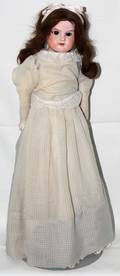 090345 ARMAND MARSEILLE BISQUE HEAD DOLL H 21