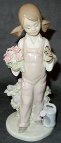 081380 LLADRO PORCELAIN FIGURE SPRING H 7 14
