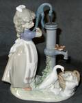 081367 LLADRO PORCELAIN FIGURE SUMMER ON THE FARM