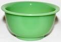 071402 PEKING GREEN GLASS BOWL H 2 12 DIA 4 14