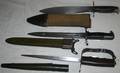 070314 US ARMY KNIVES AND BAYONET WWI  WWII 3 PCS