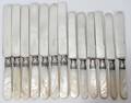 061404 JACOBI  JENKINS MOTHEROFPEARL HANDLED KNIVES