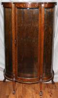 042396 AMERICAN OAK CHINA CABINET C 1910 H 59