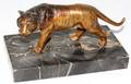 042378 AUSTRIAN COLD PAINTED BRONZE TIGER H 2 L 6