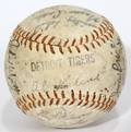 040352 1968 DETROIT TIGER TEAM SIGNED BASEBALL