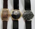 040325 BULOVA MOVADO  WITTNAUER WRIST WATCHES THREE