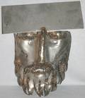 081444 MARIAN OWCZARSKI METAL SCULPTURE MASK 14