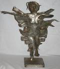081442 MARIAN OWCZARSKI METAL SCULPTURE 21 12 X