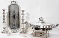 071440 AMERICAN SILVERPLATE COVERED CHAFING DISH