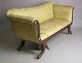 Federal mahogany sofa