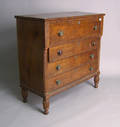 Late Federal mahogany chest of drawers