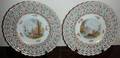 052367 MEISSEN HAND PAINTED PORCELAIN PLATES
