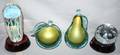 050405 BLOWN GLASS SCULPTURES  PAPERWEIGHTS 20TH C