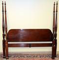 042403 MAHOGANY KING SIZE BED 85 X 84