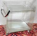 041427 MODERN STYLE LUCITE TEA CART H 27 L 24