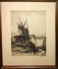 040371 HEDLEY FITTON ETCHING ANCIENT LANDMARKS