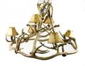 Andirondack Style 6 Light Antler Chandelier