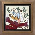 082403 ALLYSON VOUGHT CERAMIC TILE SCROOGE MCDUCK
