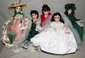 081469 MADAME ALEXANDER SCARLETT OHARA DOLLS FIVE