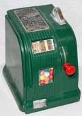 080372 MARVEL 1 CENT GUMBALL MACHINE H 11 W 8