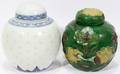 062497 CHINESE PORCELAIN GINGER JARS 2 H 5 6