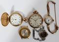 050437 POCKET WATCHES  WRIST WATCHES FIVE