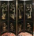 041478 TEAKWOOD ORIENTAL SCREEN 18 X 72 EACH PANEL
