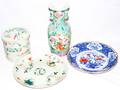 041469 CHINESE PORCELAIN SWEET MEAT DISHES  PLATES 4