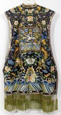 090478 CHINESE EMBROIDERED SILK VEST L 38