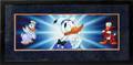 082411 DONALD DUCK TRIPTYCH LE SERICEL ON