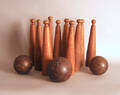 Three early bowling balls