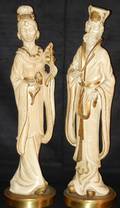 070427 ORIENTAL COMPOSITION STANDING FIGURES TWO